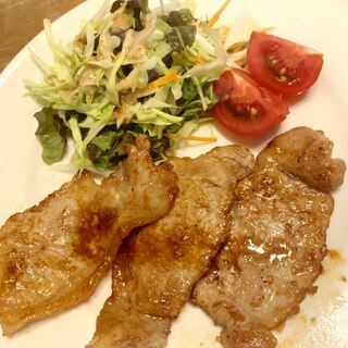 豚肉の生姜焼き